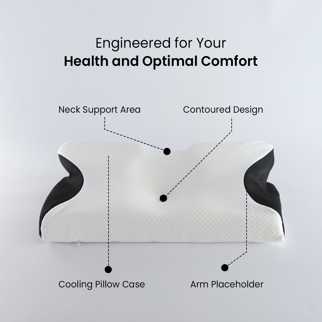 Butterfly Memory Foam Neck Pillow